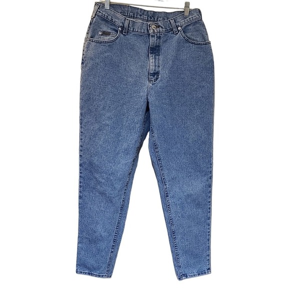 Lee Riveted High Rise Vintage Mom Jeans Size 10 - Picture 1 of 4